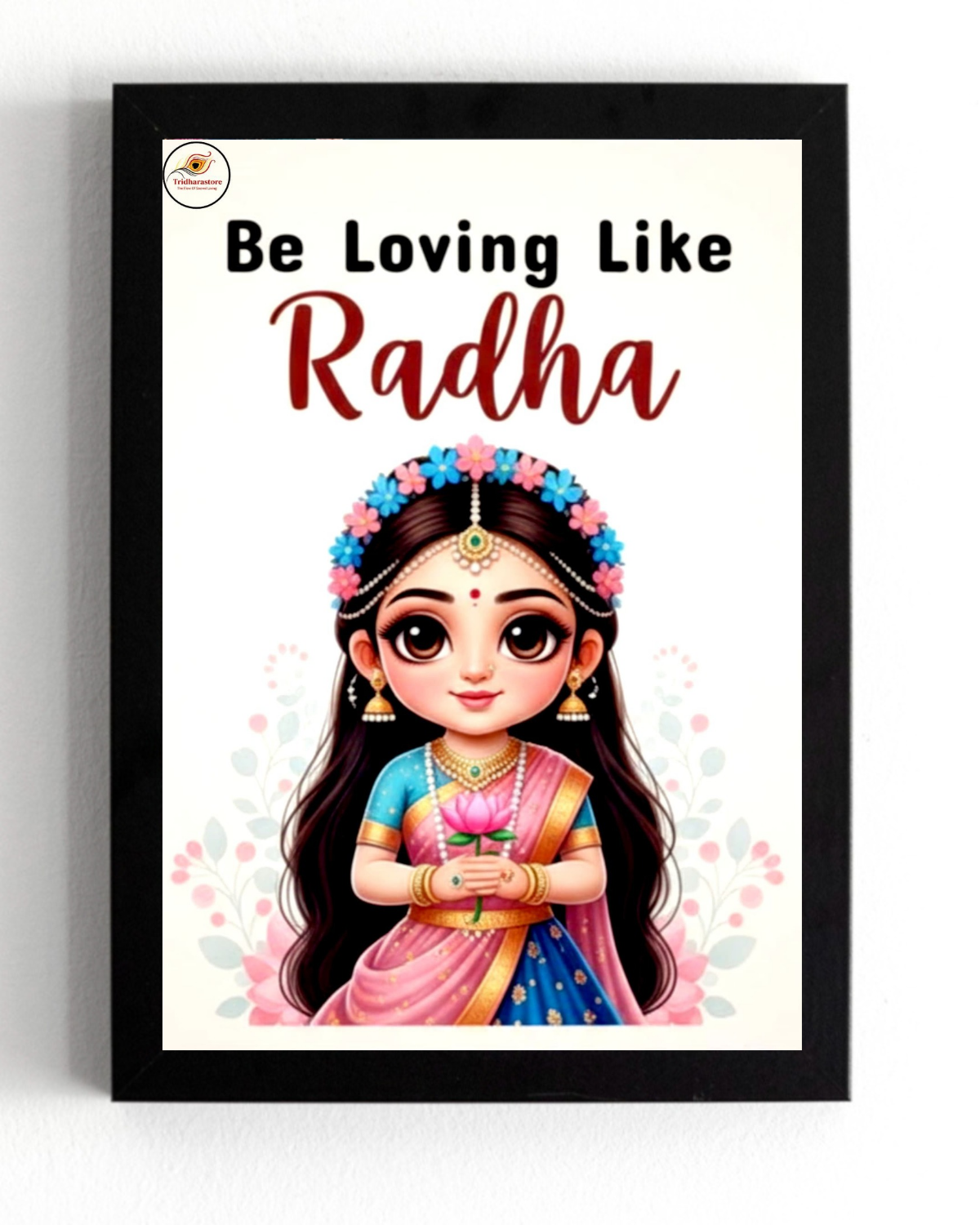 Radha Divine Guidance Framed Posters