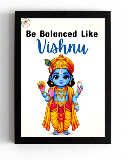 Vishnu Divine Guidance Framed Posters