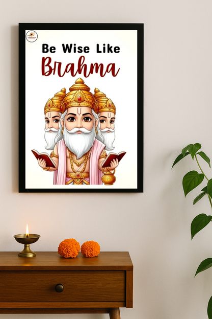 Brahma Divine Guidance Framed Posters