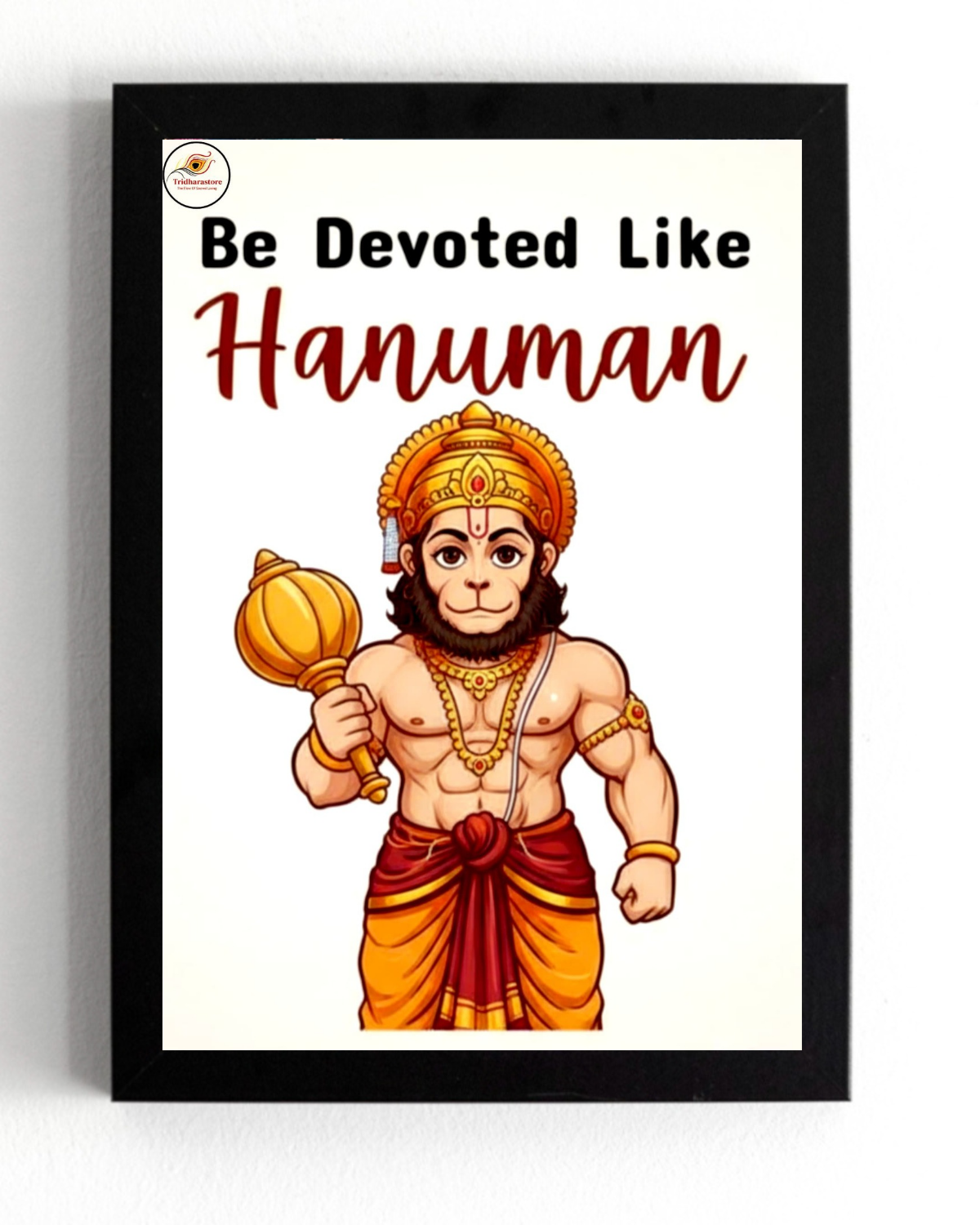 Hanuman Divine Guidance Framed Posters