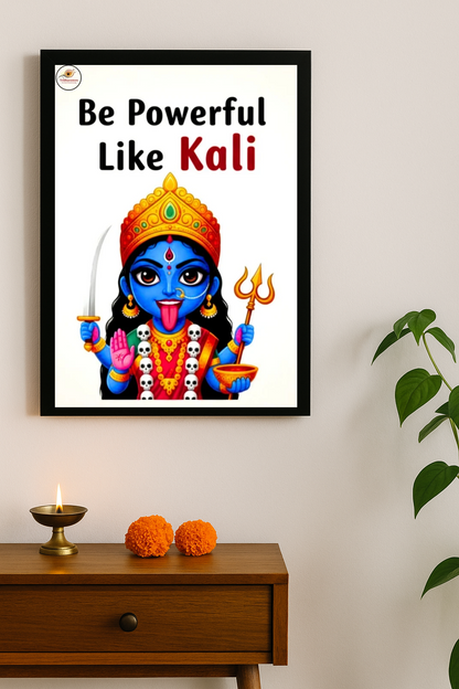 Kali Divine Guidance Framed Posters