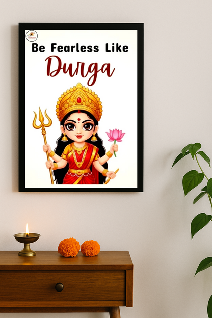 Durga Divine Guidance Framed Posters