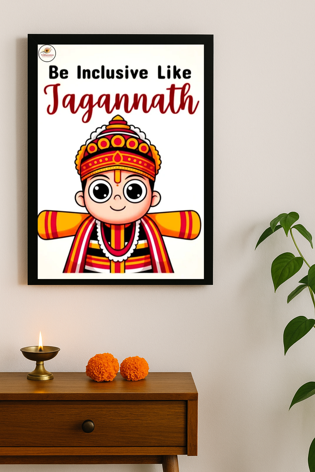 Jagannath Divine Guidance Framed Posters
